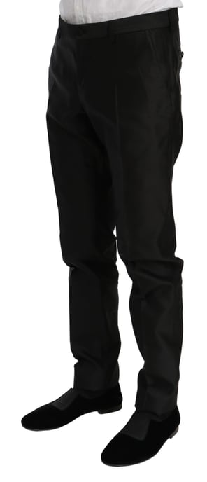 Cinturón para hombres Dolce & Gabbana gris en 100% seda - Image 5