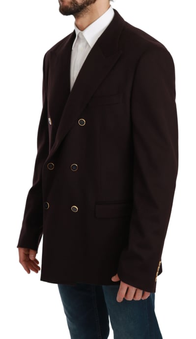Abrigo de Cachemira Burdeos Dolce & Gabbana Blazer TAORMINA - Image 2