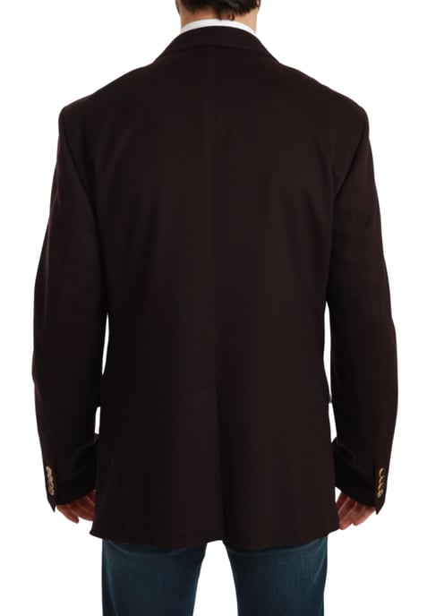 Abrigo de Cachemira Burdeos Dolce & Gabbana Blazer TAORMINA - Image 3