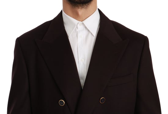 Abrigo de Cachemira Burdeos Dolce & Gabbana Blazer TAORMINA - Image 4