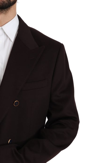 Abrigo de Cachemira Burdeos Dolce & Gabbana Blazer TAORMINA - Image 5