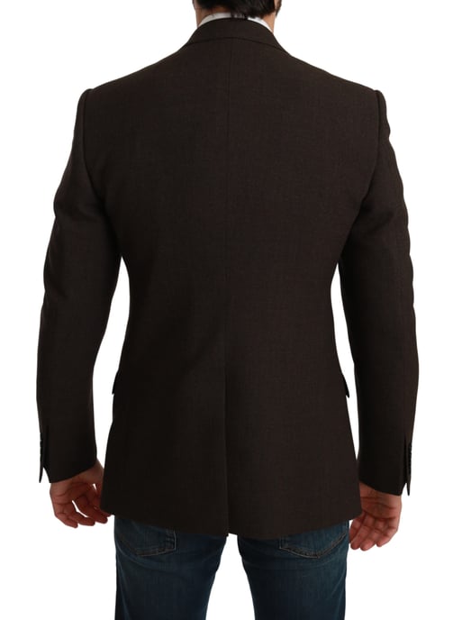 Abrigo Slim Fit Marrón Dolce & Gabbana Blazer MARTINI - Image 3