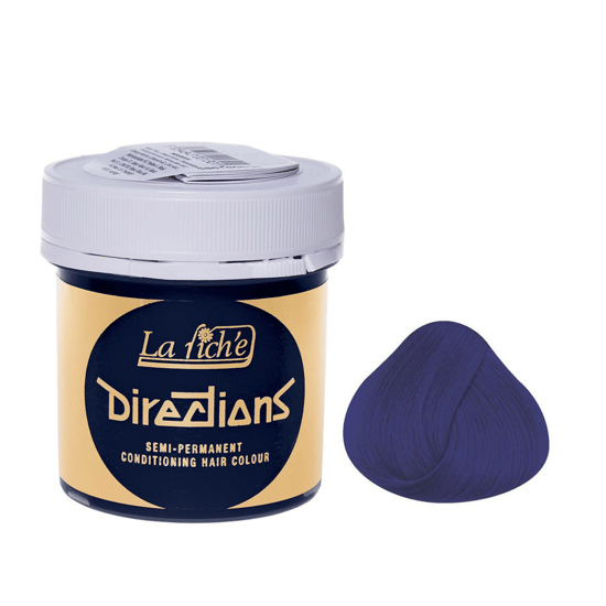 La Riche Directions Semi-Permanent Hair Color 88ml Tubs - MIDNIGHT BLUE