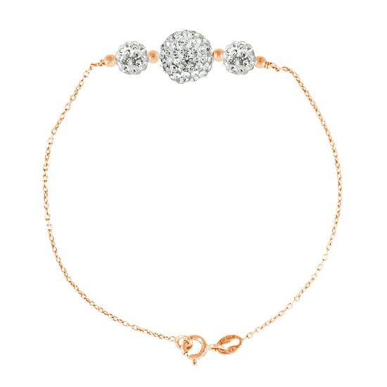 DIADEMA - Bracelet Trilogy - Pinky Gold - Love Jewelry Collection