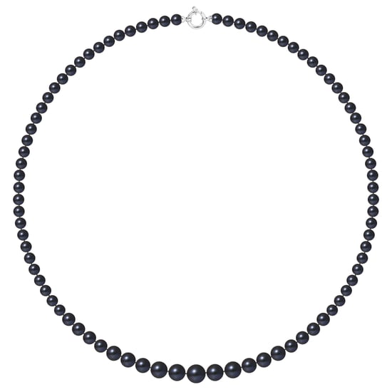Collar Rango de perlas de agua dulce en otoño de 10-6 mm Princesa Princesa Luxury Gold White Gold - Image 1