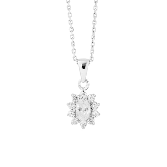 DIADEMA - Necklace - Purple Crystal - Love Jewelry Collection