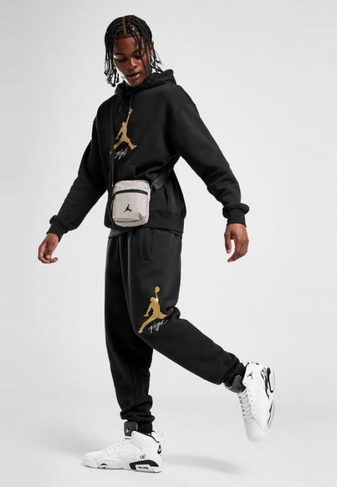Conjunto de chándal con capucha Nike Sportswear Standard Issue en negro - Image 2
