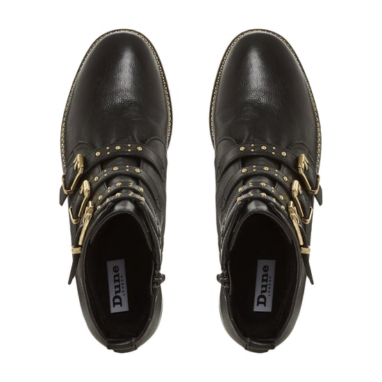 Dune Ladies PIXXEL 2 Stud Detail Biker Boots - Image 2