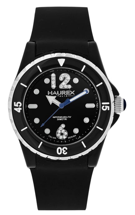 Reloj de Mujer Negro Haurex Italy Beauty - Image 1