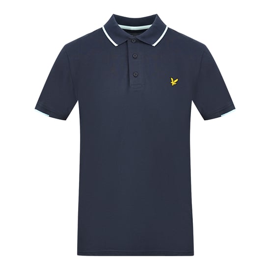 Polo azul marino Andrew de Lyle & Scott - Image 1