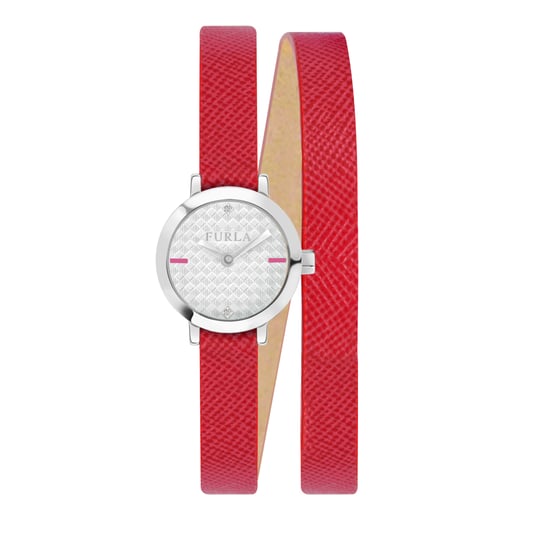 Reloj de dama Furla Vittoria con esfera plateada R4251107502 - Image 1
