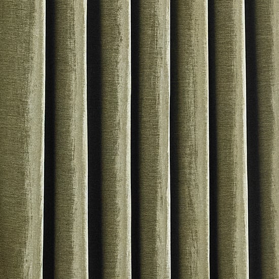 Cortinas de Ojo de Perdiz de Terciopelo Wellesley en Mocha - Image 4