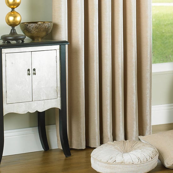 Cortinas de Ojal de Terciopelo Wellesley en Natural - Image 3