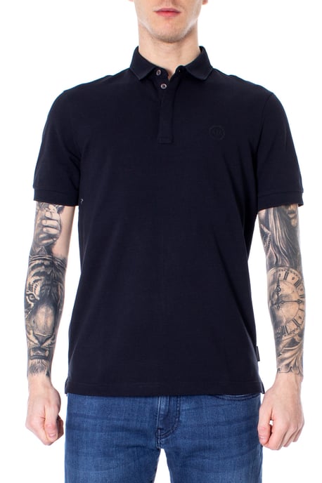Armani Exchange Men's Polo In Blue