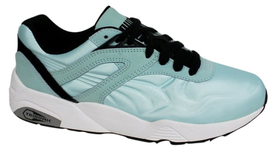 Puma Trinomic R698 Matt & Shine Aqua  Lace Up Mens Trainers 359305 05 B55E