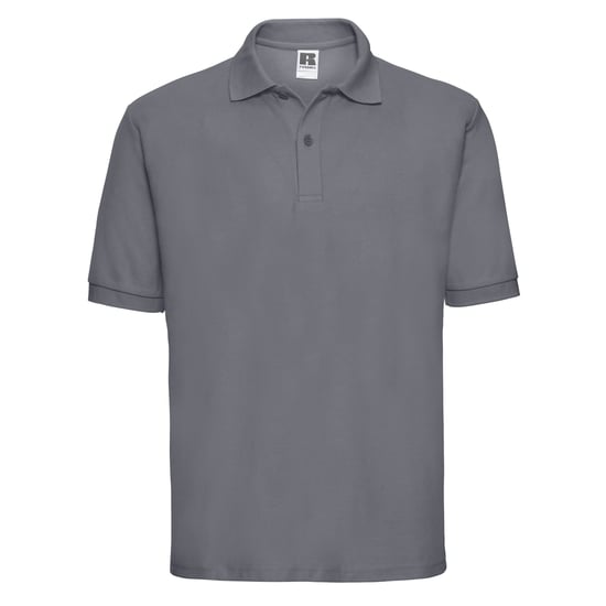 Russell Mens Polycotton Pique Polo Shirt (Convoy Grey) - Image 1
