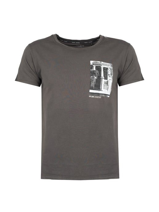 Pepe Jeans T-shirt Tide del hombre negro - Image 1
