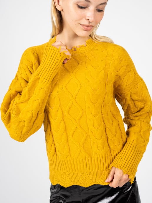 Pinko Suéter Chianti de mujer amarillo - Image 5