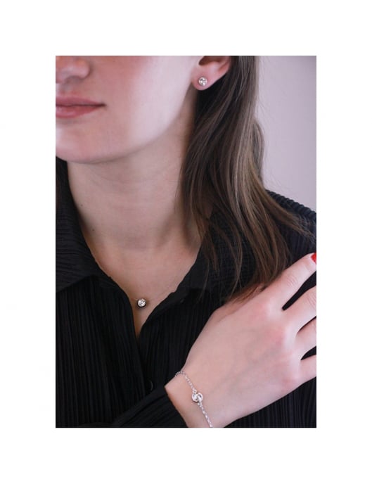 Conjunto Luna - Plata y Cristal - Image 2