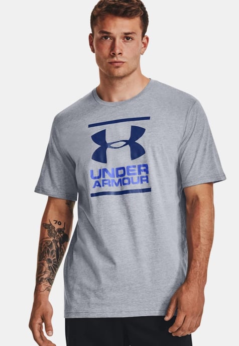 Under ArmourCamiseta gris UA GL Foundation de hombre - Image 1