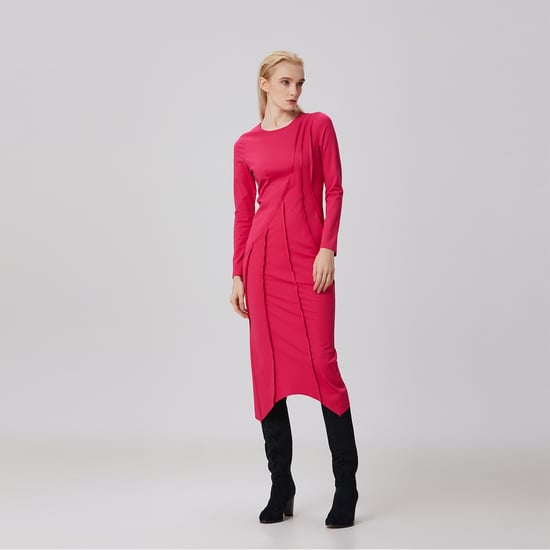 Asymmetric structural lines dress - Image 4