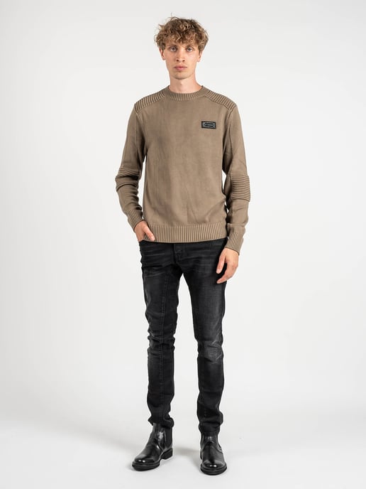 Les Hommes Suéter del hombre beige - Image 2