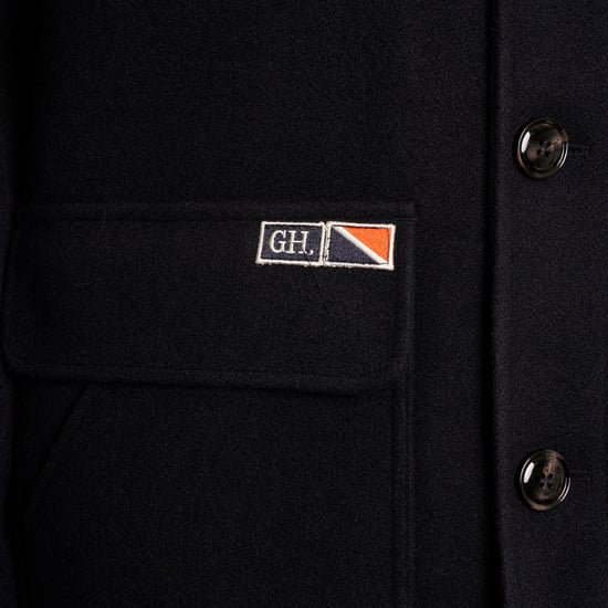 Extra-Tall Grey Hawk Workwear Style Jacket in Navy