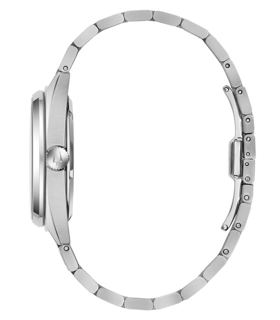 Bulova Surveyor Men's Silver Watch 96A293 - Image 2