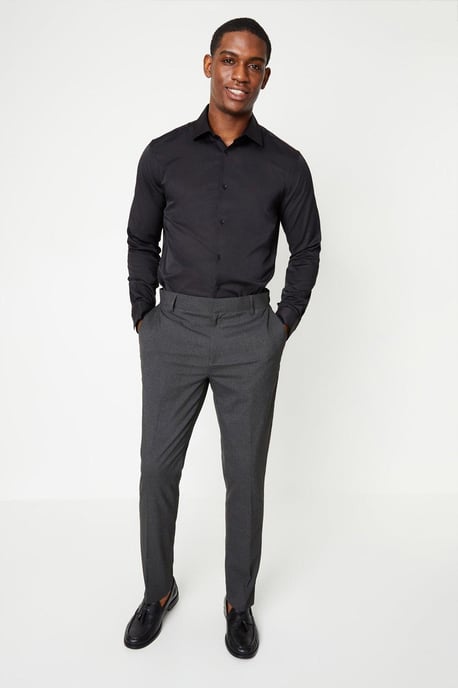 Slim Fit Smart Trouser - Image 2