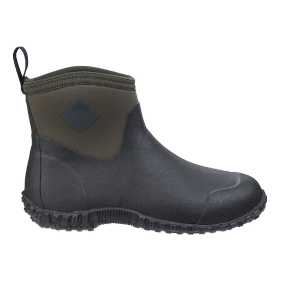 Muck Boots Muckster II Ankle Rubber Black/Moss Wellington Boots - Image 5