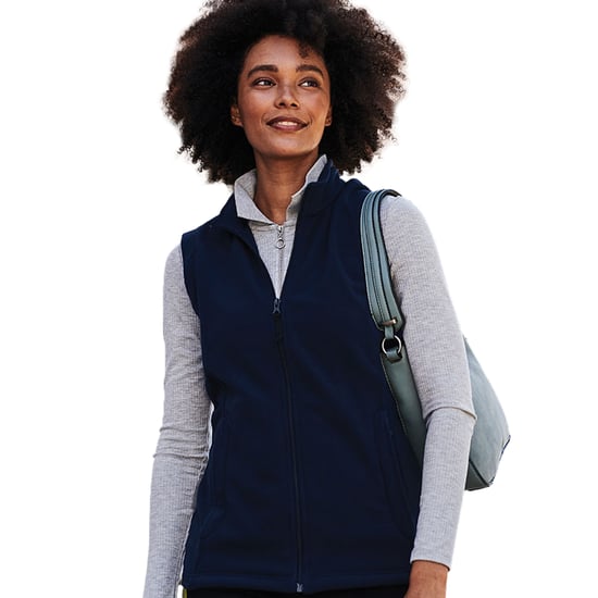 Regatta Womens/Ladies 210 Series Microfleece Bodywarmer / Gilet (Dark Navy)