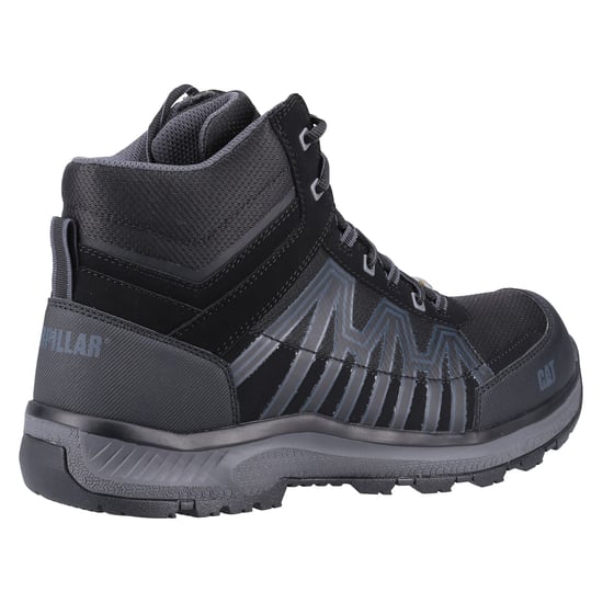 Caterpillar Charge PU/Mesh/TPU Black Hiking Boots - Image 6