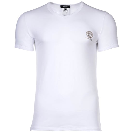 Versace Short Sleeves V Neck T-Shirt - Image 1