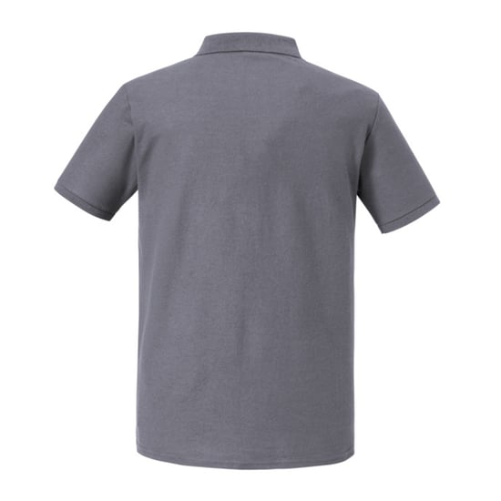 Russell Mens Authentic Eco Polo Shirt (Convoy Grey) - Image 2