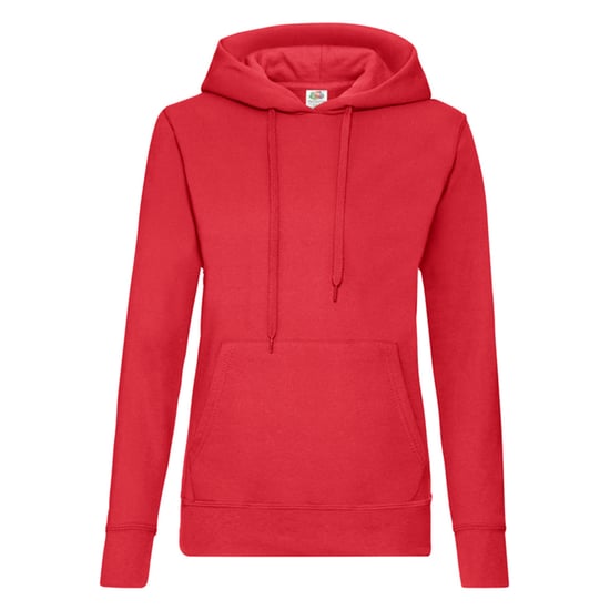 Fruit of the Loom Womens/Ladies Classic Hoodie (Red) - Image 1