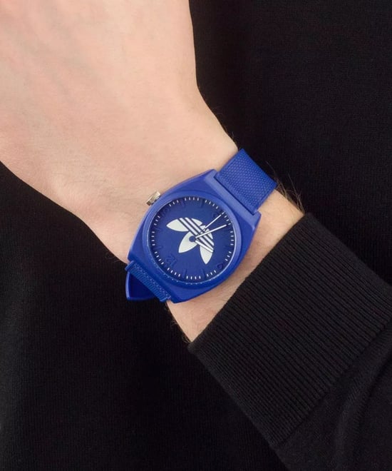 Adidas Originals Project Two Unisex's Blue Watch AOST23049 - Image 6