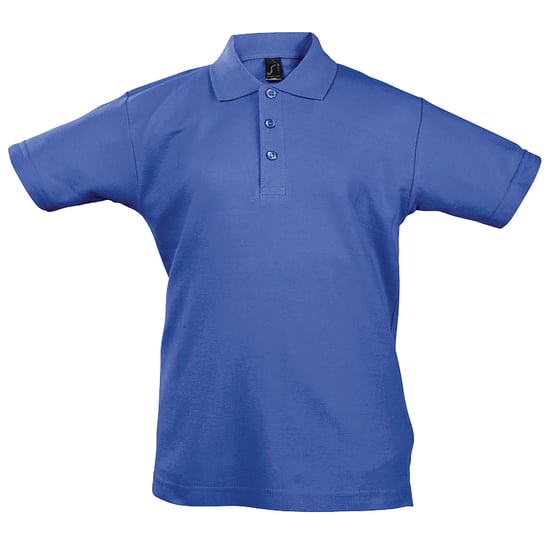 SOLS Kids Unisex Summer II Pique Polo Shirt (Royal Blue)