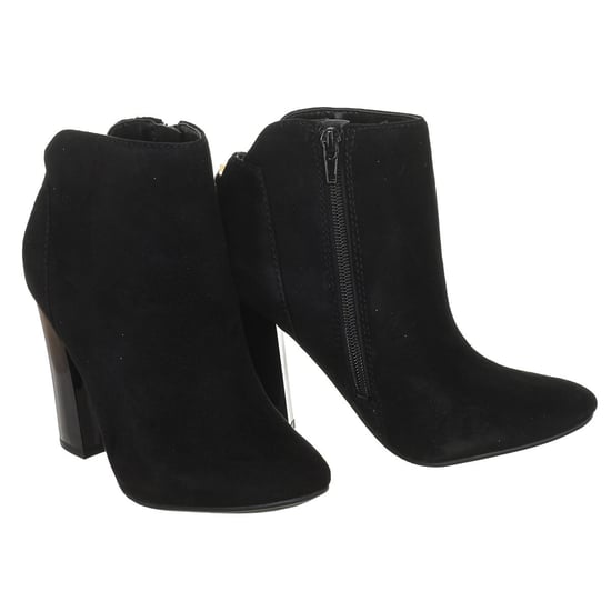 Heeled ankle boots with round toe FLLUA3SUE09 woman