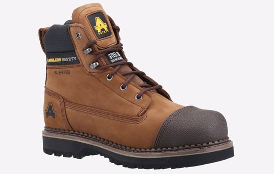 Amblers AS233 Leather Scuff Boots Mens - Image 2