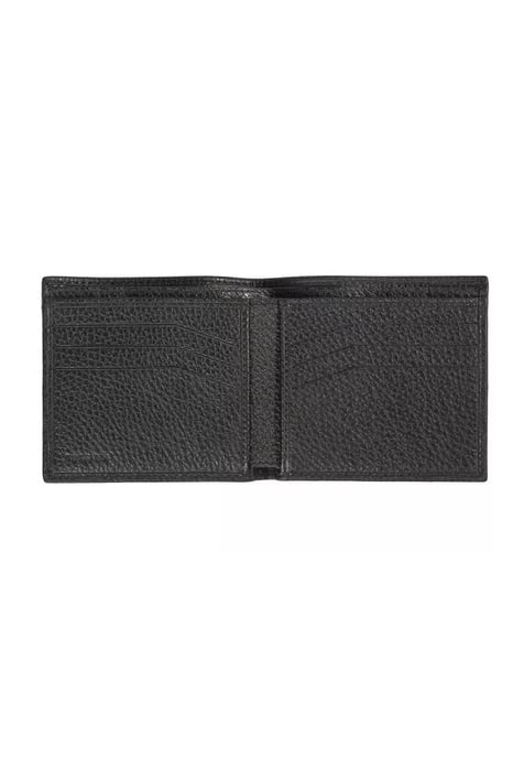 Cartera De Cuero En Relieve Con Compartimento Para Monedas Y Tarjetero - Image 3