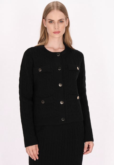 Dreimaster Cardigan women black - Image 3