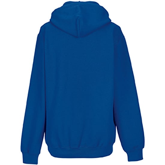 Russell Colour Mens Hooded Sweatshirt / Hoodie (Bright Royal) - Image 2