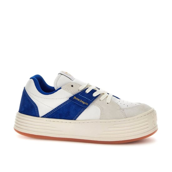 Palm Angels Leather Logo Sneakers - Image 4