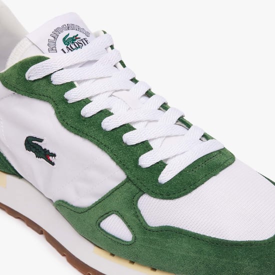 Men's Lacoste Partner 70s Trainers in White - Image 6