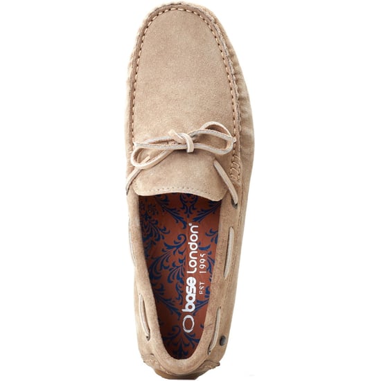 Base London Brooks Leather Men's Sand Loafers - Image 4