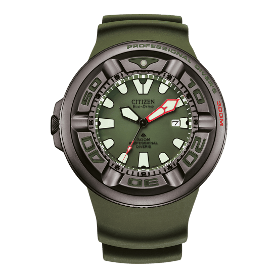 Citizen Promaster Marine Men's Green Watch BJ8057-17X - Image 1