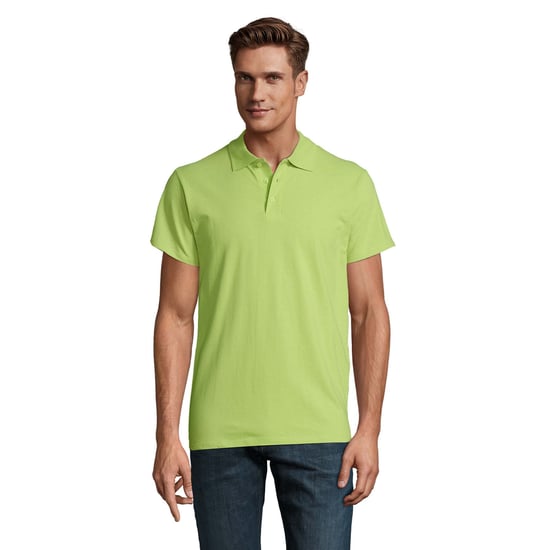 SOLS Mens Spring II Polo Shirt (Apple Green) - Image 1