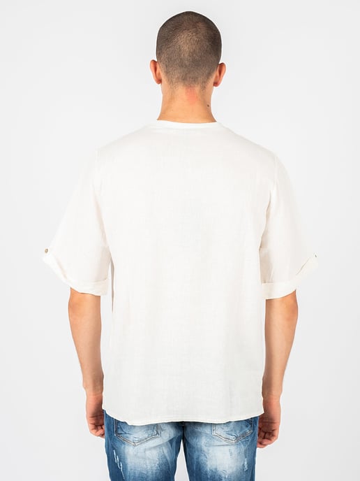 Xagon Man T-Shirt Over Men's Off-White
