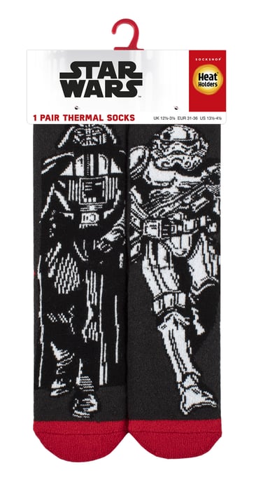 Calcetines para niños Star Wars | Calcetines de invierno para niños - Darth y Stormtrooper - Image 2