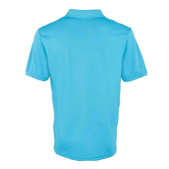 Premier Mens Coolchecker Pique Polo Shirt (Turquoise) - Image 2